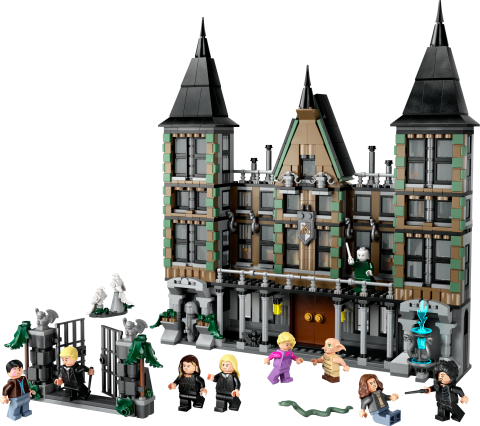 LEGO® Harry Potter™ Malfoy Malikanesi, Büyücü Oyuncağı Yapım Seti 76453