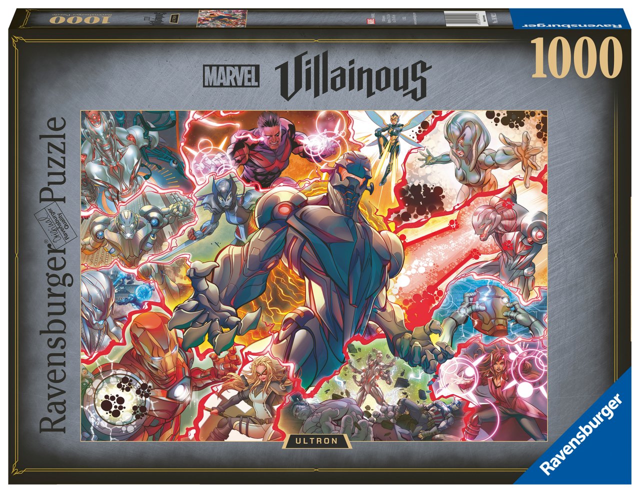 Ravensburger 1000 Parçalı Puzzle Marvel Villains: Ultron