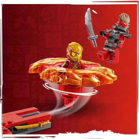 LEGO® NINJAGO® Kai’nin Ejderha Spinjitzu Topacı Aksiyon Oyuncağı Seti 71823