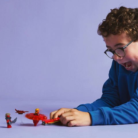 LEGO® NINJAGO® Kai’nin Ejderha Spinjitzu Topacı Aksiyon Oyuncağı Seti 71823