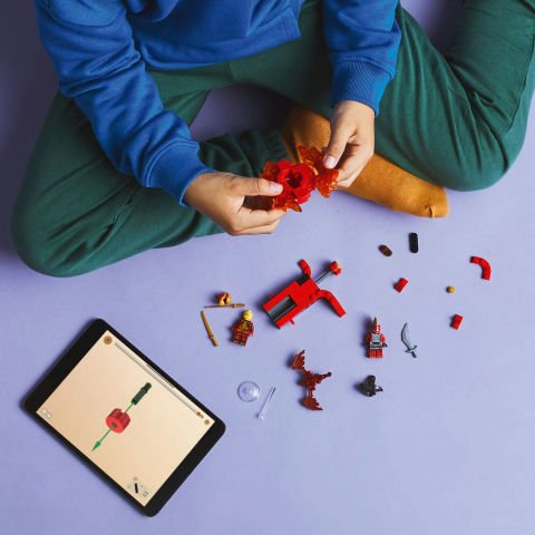 LEGO® NINJAGO® Kai’nin Ejderha Spinjitzu Topacı Aksiyon Oyuncağı Seti 71823