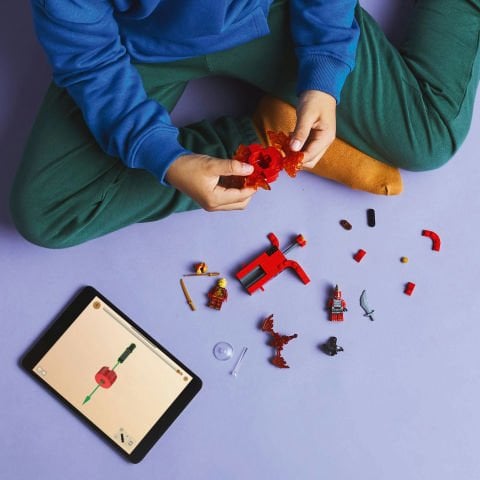 LEGO® NINJAGO® Kai’nin Ejderha Spinjitzu Topacı Aksiyon Oyuncağı Seti 71823