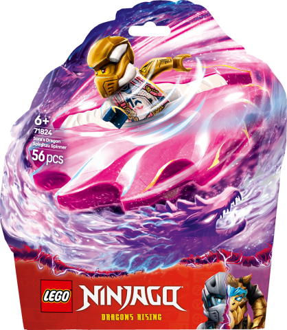 LEGO® NINJAGO® Sora’nın Ejderha Spinjitzu Topacı Aksiyon Oyuncağı Seti 71824