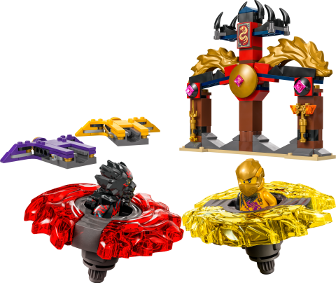 LEGO® NINJAGO® Ejderha Spinjitzu Savaş Paketi Aksiyon Oyuncağı Seti 71826