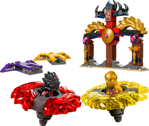 LEGO® NINJAGO® Ejderha Spinjitzu Savaş Paketi Aksiyon Oyuncağı Seti 71826