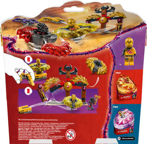 LEGO® NINJAGO® Ejderha Spinjitzu Savaş Paketi Aksiyon Oyuncağı Seti 71826