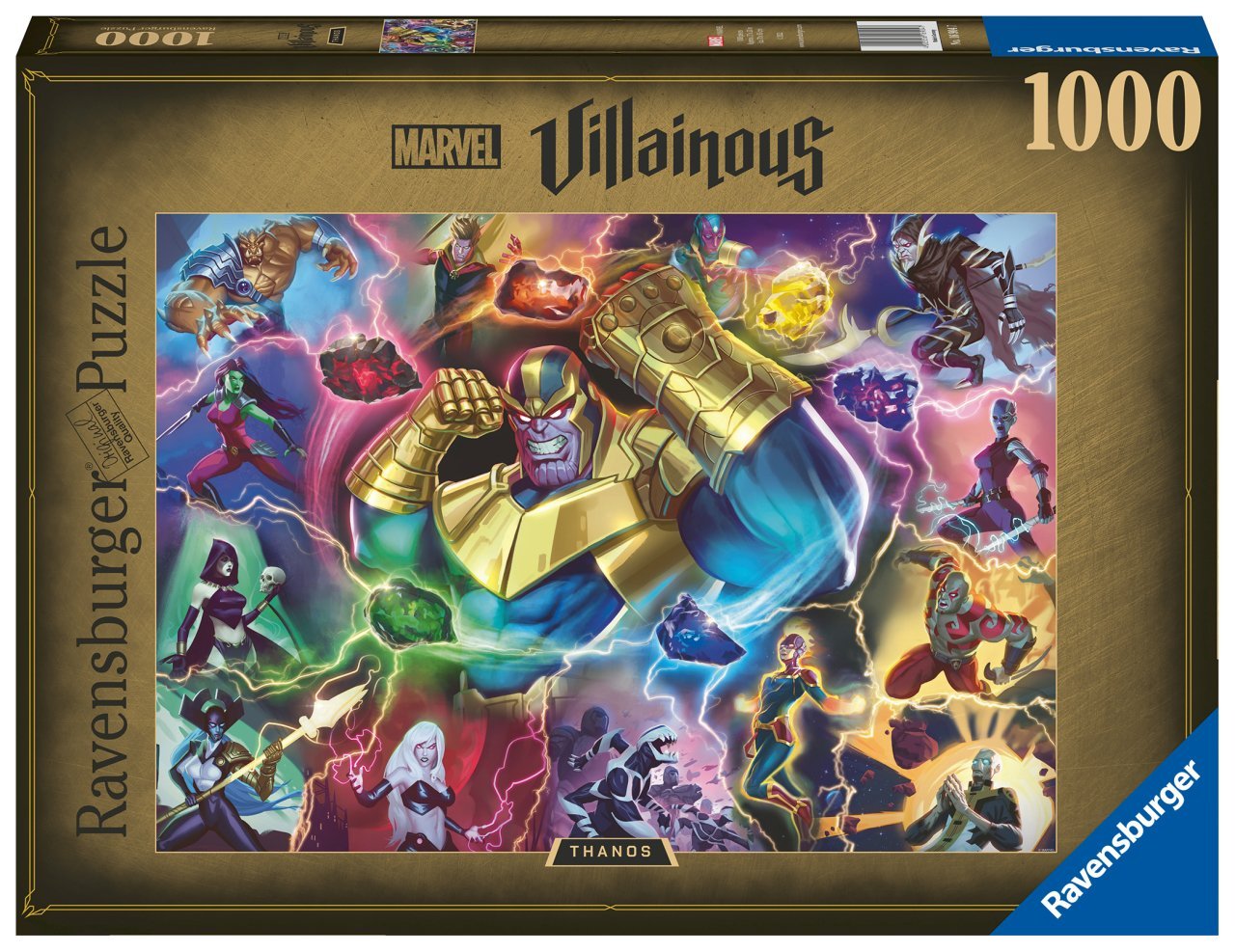Ravensburger 1000 Parçalı Puzzle Marvel Villains: Thanos