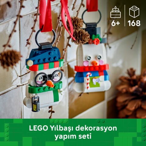LEGO® Kardan Adam Süsleri 40812