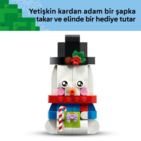 LEGO® Kardan Adam Süsleri 40812