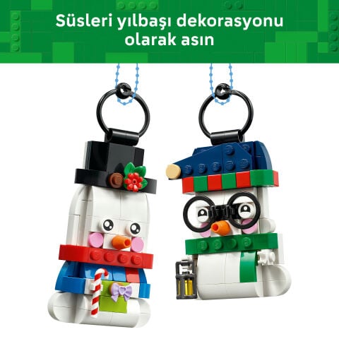 LEGO® Kardan Adam Süsleri 40812