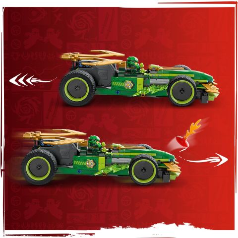LEGO® NINJAGO® Lloyd’un Çek-Bırak Yarış Arabası Oyuncak Seti 71828