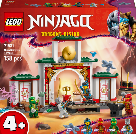LEGO® NINJAGO® Ninja Spinjitzu Tapınağı Oyun Seti 71831