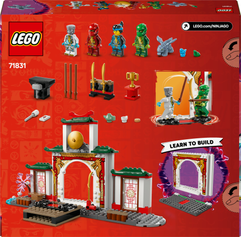 LEGO® NINJAGO® Ninja Spinjitzu Tapınağı Oyun Seti 71831