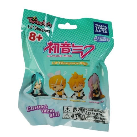 Twinchees Hatsune Miku Figürleri Uyuyan Minikler
