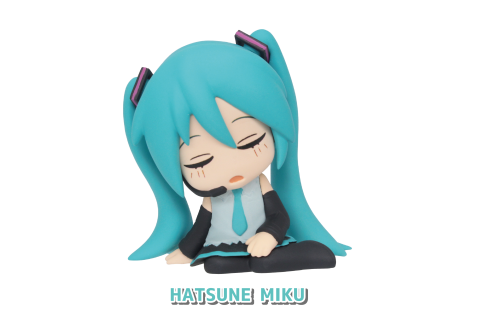 Twinchees Hatsune Miku Figürleri Uyuyan Minikler