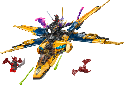 LEGO® NINJAGO® Ras ve Arin'in Süper Fırtına Jeti Oyuncağı 71833