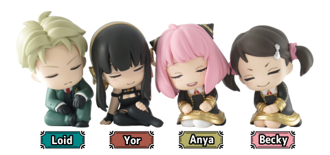 Twinchees Spy x Family Figürleri Uyuyan Minikler