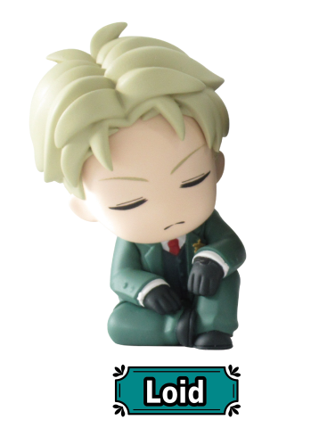 Twinchees Spy x Family Figürleri Uyuyan Minikler