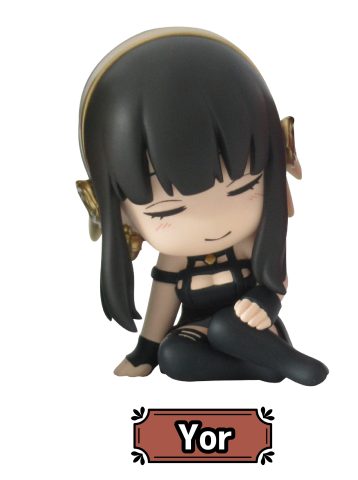 Twinchees Spy x Family Figürleri Uyuyan Minikler