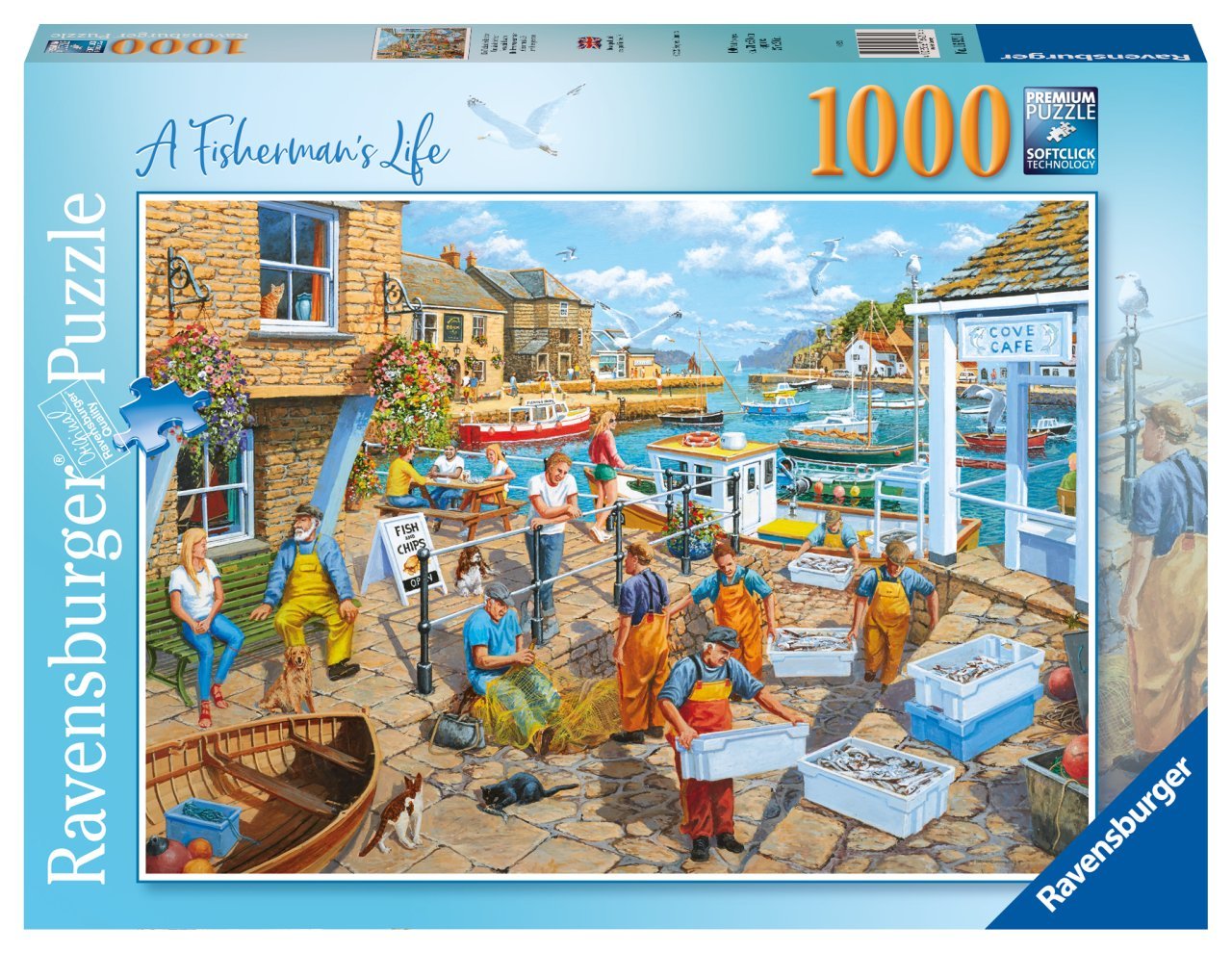 Ravensburger 1000 Parçalı Puzzle Balıkçılar