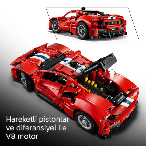 LEGO® Technic Ferrari 488 PISTA Araba 42235