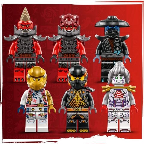 LEGO® NINJAGO® Zane’in Ultra Kombo Mech’i 4’ü 1 Arada Oyuncak Yapım Seti 71834