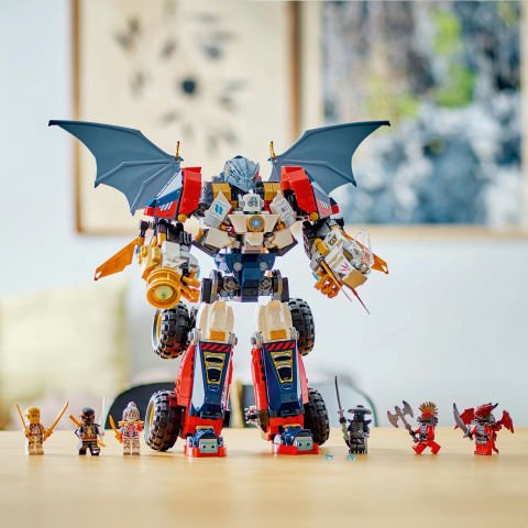 LEGO® NINJAGO® Zane’in Ultra Kombo Mech’i 4’ü 1 Arada Oyuncak Yapım Seti 71834