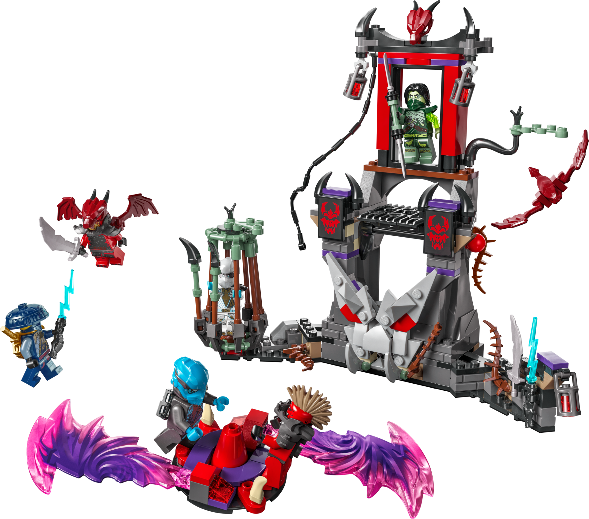 LEGO® NINJAGO® Ejderinsan Fırtına Köyü Savaş Arenası Oyun Seti 71841