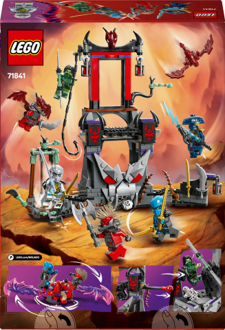 LEGO® NINJAGO® Ejderinsan Fırtına Köyü Savaş Arenası Oyun Seti 71841