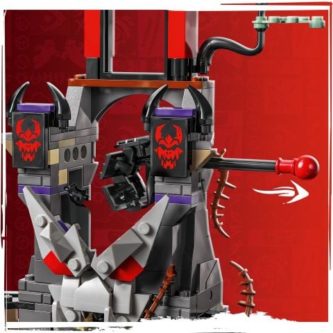 LEGO® NINJAGO® Ejderinsan Fırtına Köyü Savaş Arenası Oyun Seti 71841