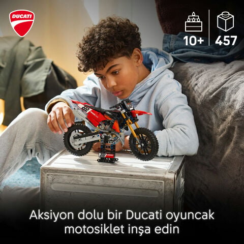LEGO® Technic Ducati Desmo450 MX Factory Motosiklet 42238