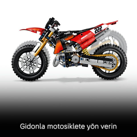 LEGO® Technic Ducati Desmo450 MX Factory Motosiklet 42238