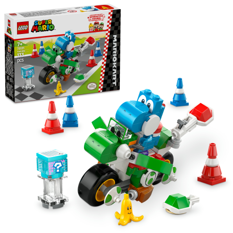 LEGO® Super Mario™: Mario Kart™ – Yoshi Bike, Nintendo® Hediyesi 72031