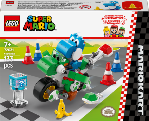 LEGO® Super Mario™: Mario Kart™ – Yoshi Bike, Nintendo® Hediyesi 72031