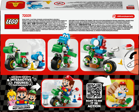 LEGO® Super Mario™: Mario Kart™ – Yoshi Bike, Nintendo® Hediyesi 72031