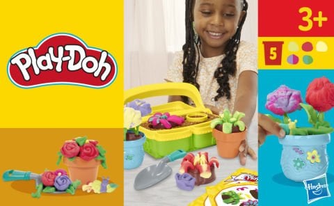Play-Doh Renkli Çiçekler Set