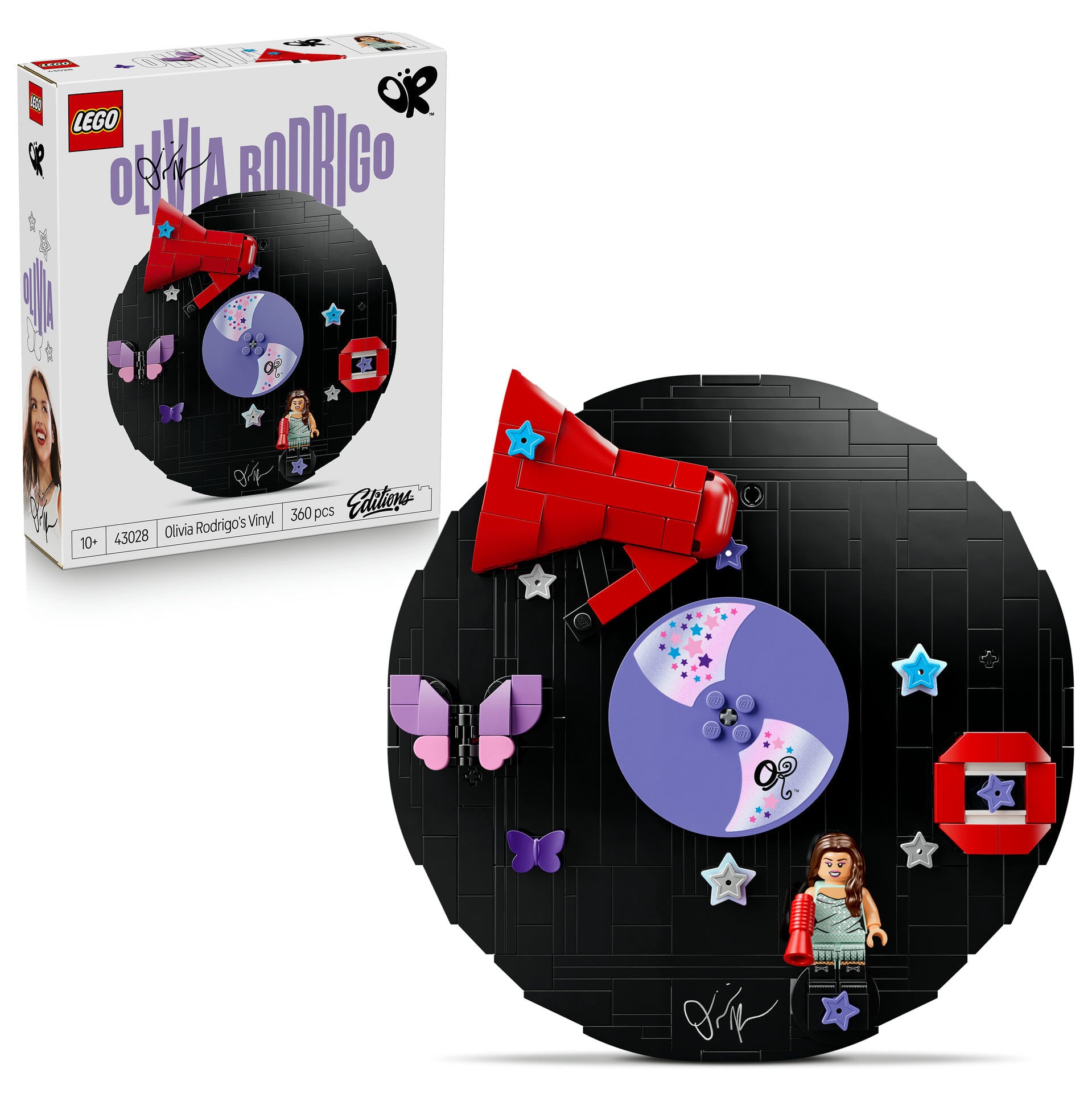 LEGO® Editions Olivia Rodrigo’nun Plağı 43028