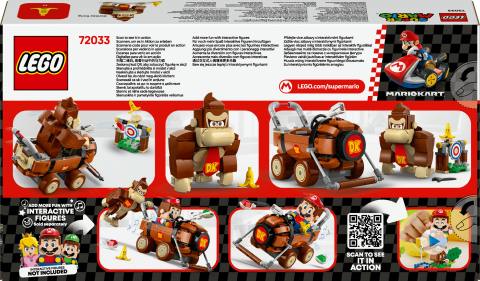 LEGO® Super Mario™: Mario Kart™ – Donkey Kong ve DK Jumbo Yarış Oyuncağı 72033