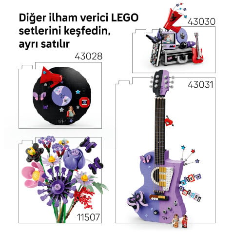 LEGO® Editions Olivia Rodrigo’nun Konser Ayı 43029