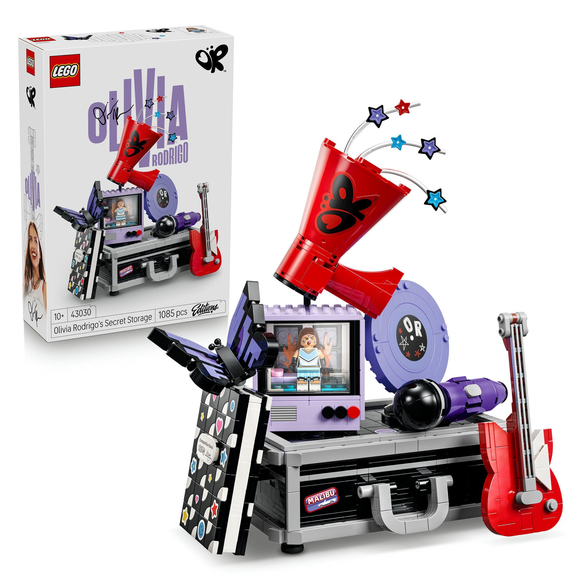 LEGO® Editions Olivia Rodrigo’nun Gizli Bavulu 43030
