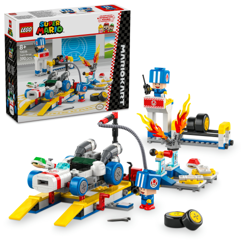 LEGO® Super Mario™: Mario Kart™ – Toad’un Garajı, Nintendo® Karakter Hediyesi 72035
