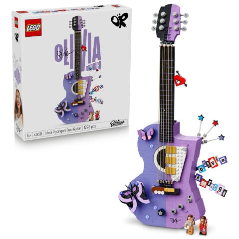 LEGO® Editions Olivia Rodrigo’nun İki Renkli Gitarı 43031