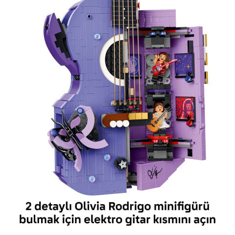LEGO® Editions Olivia Rodrigo’nun İki Renkli Gitarı 43031