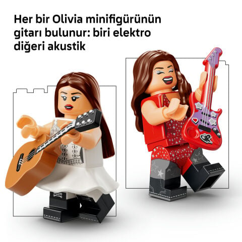 LEGO® Editions Olivia Rodrigo’nun İki Renkli Gitarı 43031