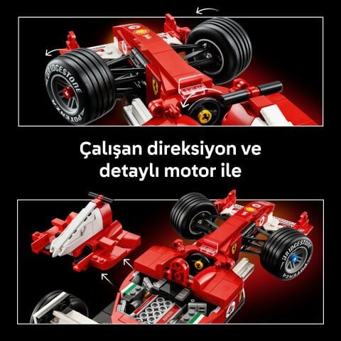 LEGO® Icons Ferrari F2004 ve Michael Schumacher 11375