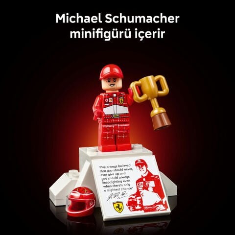 LEGO® Icons Ferrari F2004 ve Michael Schumacher 11375