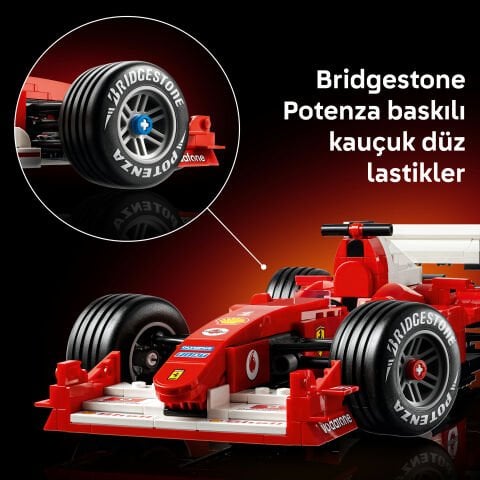 LEGO® Icons Ferrari F2004 ve Michael Schumacher 11375