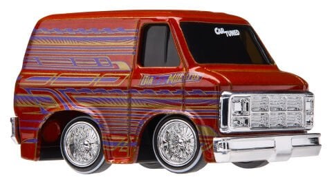 CarTuned S3 1979 GMC Vandura - Turuncu & Desenli Lowrider Araba