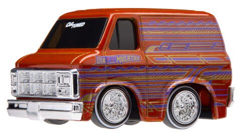 CarTuned S3 1979 GMC Vandura - Turuncu & Desenli Lowrider Araba