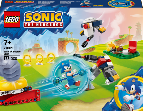 LEGO® Sonic the Hedgehog™: Sonic’in Kamp Ateşi Çarpışması 77001